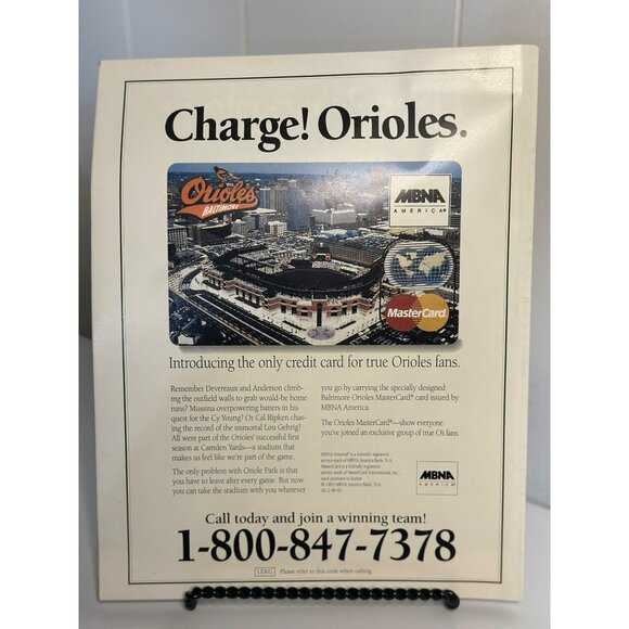 VTG 1993 Baltimore Orioles Program | Opening Day First Edition Gameday Magazine - Picture 4 of 6